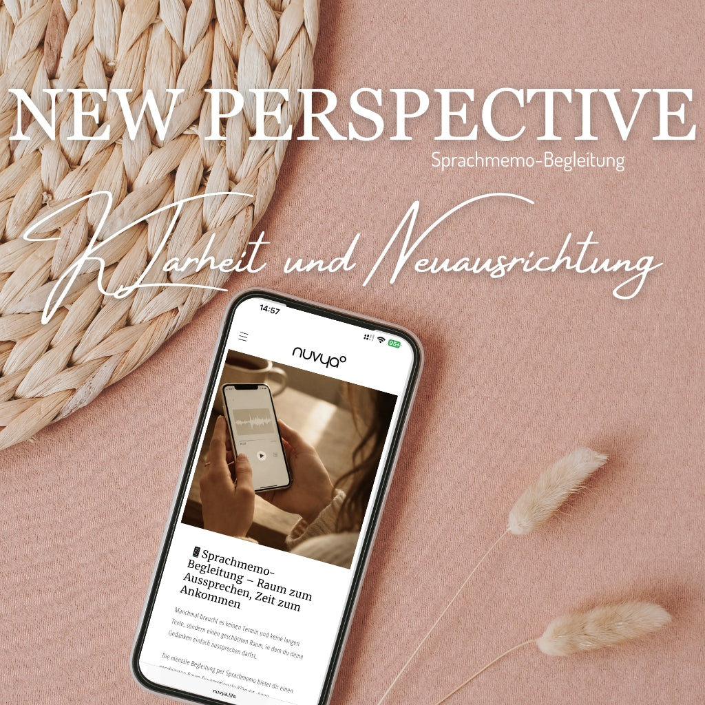 Sprachmemo-Begleitung „NEW PERSPECTIVE“