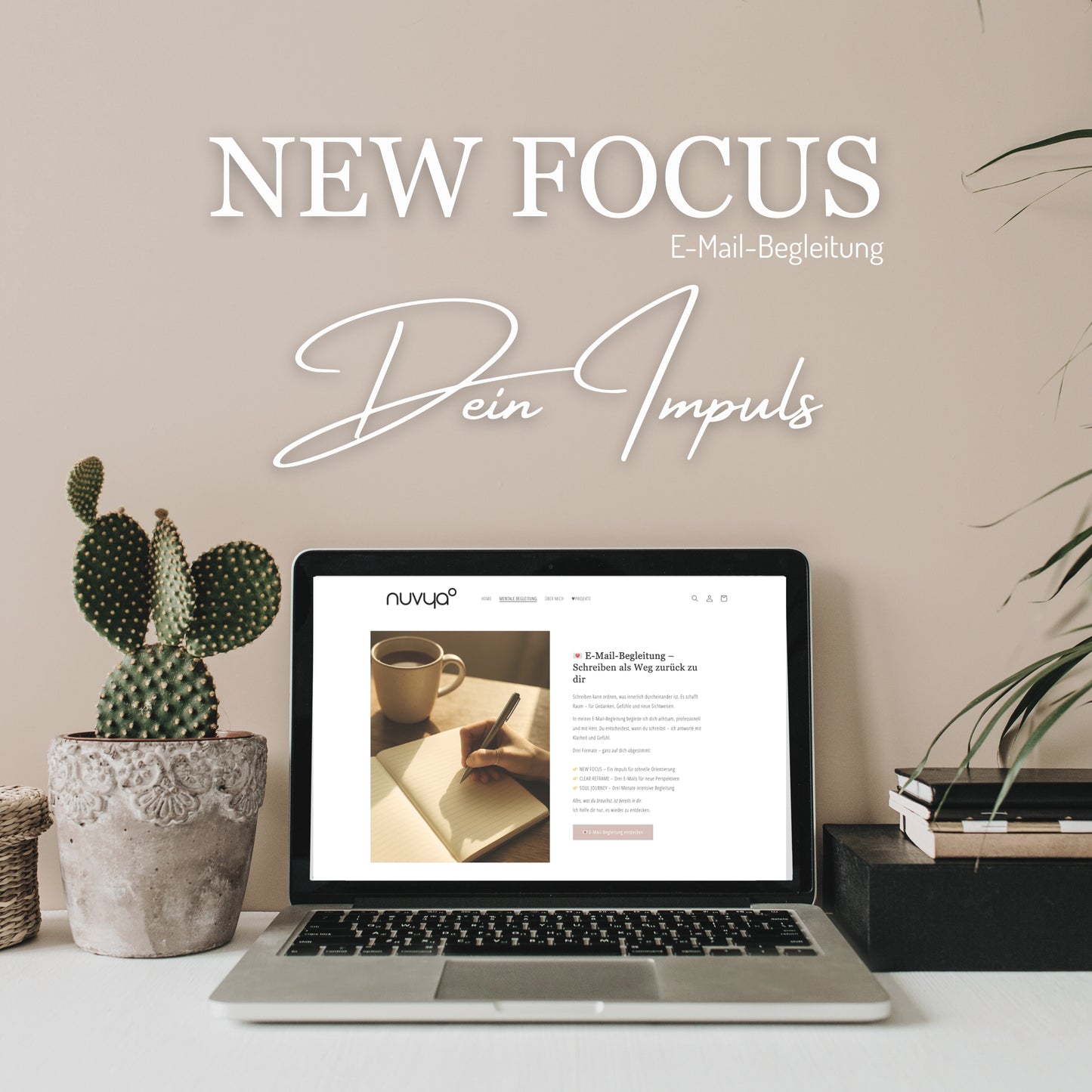 E-Mail-Begleitung „NEW FOCUS“ - Dein Impuls