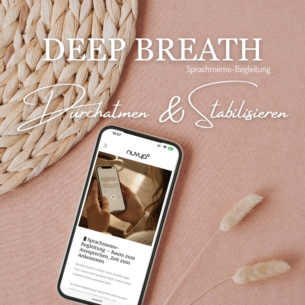 Sprachmemo-Begleitung „DEEP BREATH“
