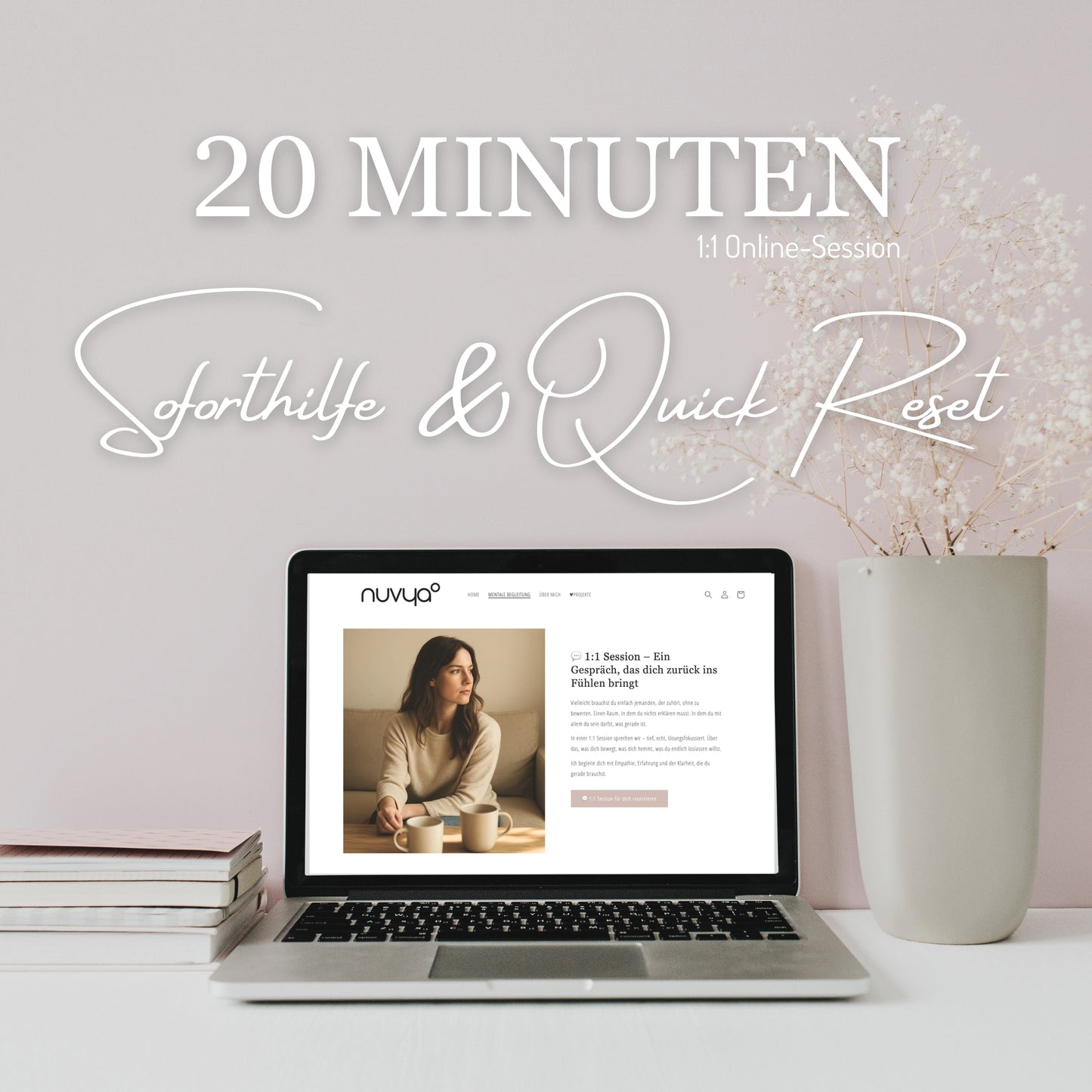 1:1 ONLINE SESSION – 20 MIN Soforthilfe & Quick Reset
